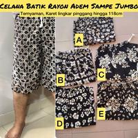 Gambar [TERBAIK] CELANA BATIK PENDEK UNISEX Asli Solo Ternyaman Eksklusif Ade dari MEERZAstore undefined 1 Tokopedia