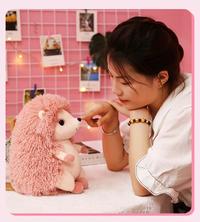 Gambar Mainan Boneka Landak Lembut Boneka Mainan Anak Anak Hadiah Ulang Tahun - Boneka Landak, Cokelat dari Hello Boneka undefined 4 Tokopedia