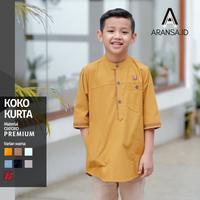 Gambar Baju Koko anak Baju muslim anak laki laki 3-12 tahun lengan 3/4 - Putih, M dari arranza.id undefined 1 Tokopedia