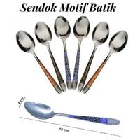 Gambar Sendok Makan Motif Batik Bahan Stainless Steel 1 Lusin isi 12pcs dari PINZY OFFICIAL STORE undefined 2 Tokopedia