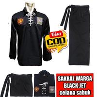 Gambar Baju Seragam Silat Sakral Warga PSHT Black Jet - SATU STEL, M dari WAHED MAULANA SHOP undefined 1 Tokopedia