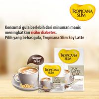 Gambar Tropicana Slim Soy Latte (10 Sch) - Kopi Plant Based Bebas Gula dari Nutrimart Store undefined 5 Tokopedia