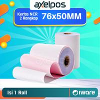 Gambar KERTAS STRUK HVS NCR 2PLY 75x60 PRINTER KASIR DOT MATRIX dari Axelpos undefined 5 Tokopedia