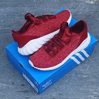 Gambar SEPATU SNEAKERS PRIA ADIDAS TUBULAR DOOM SOCK PK BURGUNDY ORIGINAL - 42.5 dari Tosswearshoes_NEW undefined 2 Tokopedia