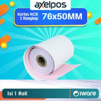 Gambar KERTAS STRUK HVS NCR 2PLY 75x60 PRINTER KASIR DOT MATRIX dari Axelpos undefined 2 Tokopedia