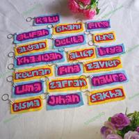 Gambar gantungan kunci nama dari kain flanel gantungan lucu gantungan tas dari TOKOJAYAABADI_NEW undefined 1 Tokopedia