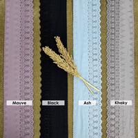 Gambar Kain Renda / Kain Renda TR1-03595 (L:-/+ 12 cm) - Dusty Rose dari Toko Brukat undefined 2 Tokopedia
