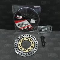 Gambar Disc Piringan Cakram Depan TDR PCX 160 ABS 260mm Set Bracket - Hitam dari Cemerlang6Brothers undefined 3 Tokopedia