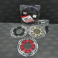 Gambar Disc Piringan Cakram Depan TDR PCX 160 ABS 260mm Set Bracket - Hitam dari Cemerlang6Brothers undefined 1 Tokopedia