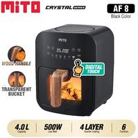 Gambar MITO Air Fryer Crystal Series AF8 dari D2Goo undefined 1 Tokopedia