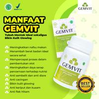 Gambar Gemvit Obat Gemuk Penggemuk penambah berat badan pemutih badan bpom - 1 Gemvit dari Vas Pusat Store undefined 3 Tokopedia