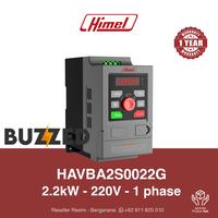 Gambar HAVBA2S0022G VSD Inverter HIMEL 2.2KW 220V 1P Variable Speed Drive dari Buzzed Official_NEW undefined 1 Tokopedia