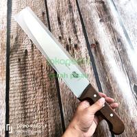 Gambar 5.5200.36 Pisau BUTCHER Victorinox straight Rosewood 36 cm original Swiss  Kayu Stainless Steel Kitchenware dari Omah Pisau Jogja undefined 3 Tokopedia