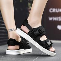 Gambar Sandal Pria Cowok Import Terbaru Sandal Keren Gaya kekinian Mogel Ori - Hitam, 39 dari Renstore OfficiaI undefined 1 Tokopedia