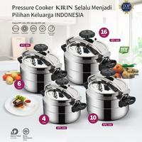 Gambar PANCI PRESTO | KIRIN PRESSURE COOKER KPC 040 dari TOKO JAYA - ABADI undefined 2 Tokopedia