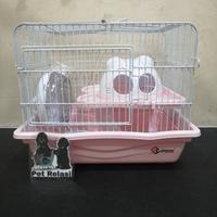Gambar Kandang Hamster Minimalis Fullset Dayang Cage M010 Dua Tingkat - Pink dari Pet Relasi undefined 2 Tokopedia