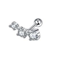 Gambar Stud Zircon Helix Lobe Ear Tindik Kristal Piercing - C dari Piercing Shop undefined 3 Tokopedia