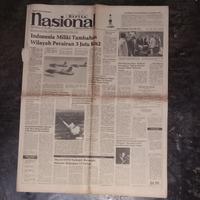 Gambar koran jadul kuno lawas Nasional tahun 1980 an dari valerio collection undefined 4 Tokopedia