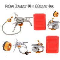 Gambar Paket Cooking Set DS 308 plus Kompor Camping Ultralight Portable - Windshield dari Gudangolahragaku undefined 4 Tokopedia