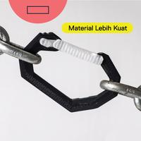 Gambar Cetak 3D Print Custom | Cetak 3 Dimensi Bahan Nylon - Hitam dari EL 3D undefined 2 Tokopedia