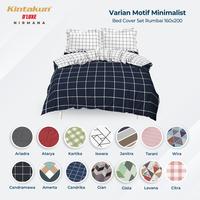 Gambar Bed Cover satu set 160 Queen Kintakun Dluxe Kirana Microfiber 39cm Sarung Bantal Guling Murah [KAMAR RUMAHKU] - Harsana dari Kamar Rumahku undefined 2 Tokopedia