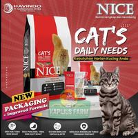 Gambar makanan kucing nice 1kg Pakan Kucing Nice - Seafood (Ikan) dari Kapijus Farm undefined 1 Tokopedia