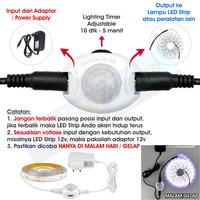 Gambar Sensor Gerak Kura-Kura DC 5-24v 3A Saklar Otomatis Lampu Led Strip PIR dari Toko Golden Dream undefined 3 Tokopedia