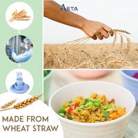 Gambar Asta Alat Makan Familia Jerami Wheat Straw 1 set isi 4 Warna Mix - Mangkok dari Asta Homeware undefined 3 Tokopedia