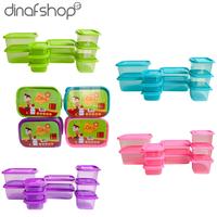 Gambar Food Container/Wadah Plastik/Food Preparation Set Sealware isi 10pcs - Random dari Dinafshop undefined 1 Tokopedia