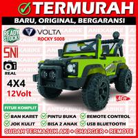 Gambar Mobil Aki Anak Jeep 4X4 Volta Rocky 5008 Ban Karet Jumbo, Mobil Aki - Merah, DUS BAWAAN dari ANEKA BIKE OFFICIAL undefined 1 Tokopedia