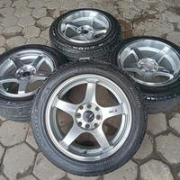 Gambar Velg Mobil Seken Ring 15 SSR R15X7-8,5 Lubang 4 BAN 195 55 R15 dari MDS Bursa Velg Surabaya undefined 1 Tokopedia