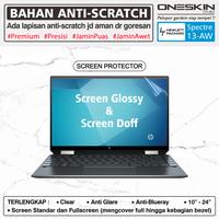 Gambar Pelindung Layar Screen Protector Guard Kompatibel untuk HP Spectre x360 13-aw aw0001tu aw0137tu aw0229tu aw0230tu aw0231tu aw0232tu Glossy Doff Anti Blueray - Cover dari Oneskin Store Indonesia undefined 1 Tokopedia