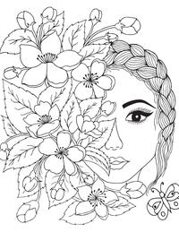 Gambar Fashion- Colouring Book for Adults dari dinavente undefined 4 Tokopedia