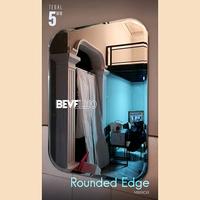 Gambar Kaca Cermin Hias bathroom Rounded Edge Rectangle 45 x 60 Kaca gantung - 4560gojek dari sweetfavorites undefined 3 Tokopedia