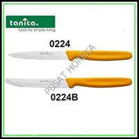 Gambar Tanica Pisau Dapur / Utility Paring Knife Bulat 4 Inchi Kuning 0224B - LANCIP dari PUSAT HOREKA undefined 2 Tokopedia