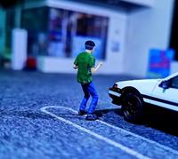 Gambar Figure 1 64 Initial D Itsuki Takeuchi Diorama Maket Hot Wheels - Unpainted dari 3D Receh undefined 2 Tokopedia