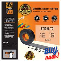 Gambar Isolasi Dua Sisi Gorilla Mounting Tape Heavy Duty 1Inch dari 20MP undefined 2 Tokopedia