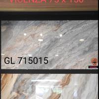 Gambar Granit Vicenza Granite GL715015 Biru Serat 75x150 KW1 TOP GRADE IMPORT dari itstheday undefined 3 Tokopedia