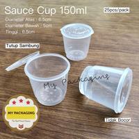 Gambar Thinwall Cup Puding 150ml (25set) - Tutup Sambung dari My Packaging undefined 3 Tokopedia