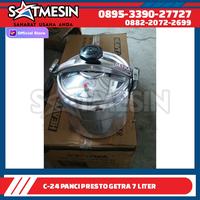 Gambar PANCI PRESTO 7 L / PRESSURE COOKER C-24 / GETRA / AYAM / IKAN / MURAH - PACKING KAYU dari Satmesin-Pusat Mesin undefined 4 Tokopedia