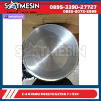 Gambar PANCI PRESTO 7 L / PRESSURE COOKER C-24 / GETRA / AYAM / IKAN / MURAH - PACKING KAYU dari Satmesin-Pusat Mesin undefined 3 Tokopedia