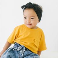 Gambar Little Googa | Joy Basic Pocket Tee (0-6 yrs) | Bamboo Cotton - Mustard, 5 Tahun dari Little Googa undefined 5 Tokopedia