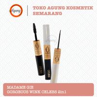 Gambar Madame Gie Gorgeus Wink Celebs Mascara 2in1 (botol abu2 hita dari TokoAgungKosmetik undefined 1 Tokopedia