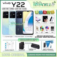 Gambar VIVO Y35 2022 Y 35 8/128 | Y35 RAM 8GB+8GB EXTENDED GARANSI RESMI - Y35 8/128 Black, No bonus dari 189 CELL undefined 4 Tokopedia