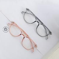 Gambar FRAME KACAMATA SEMI BULAT LENTUR - KAMAL 04 - PEACH dari kacamata solo undefined 3 Tokopedia