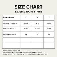 Gambar FBS Legging Sport Stripe Celana Olahraga Premium dari Ardi Benz Store undefined 5 Tokopedia
