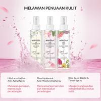 Gambar BIOAQUA Face Mist Spray Flower Parfume Wajah Portable 150ml - Setting - Bio FM, Edelweis 150ml dari madame fany undefined 3 Tokopedia