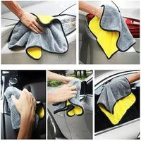 Gambar Kain Lap Pembersih Cuci Motor Mobil Microfiber 2 Sisi Serbaguna Tebal dari Galery Otomotif undefined 5 Tokopedia
