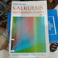 Gambar KALKULUS dan Geometri Analitis jilid 1 Edisi 5 Edwin J Purcel dari TB AMANDA undefined 1 Tokopedia