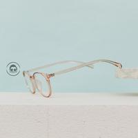 Gambar FRAME KACAMATA SEMI BULAT LENTUR - KAMAL 04 - PEACH dari kacamata solo undefined 4 Tokopedia